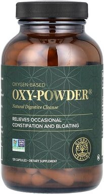 Global Healing, Oxygen-Based Oxy-Powder, Oxy-Pulver auf Sauerstoffbasis, 120 Kapseln