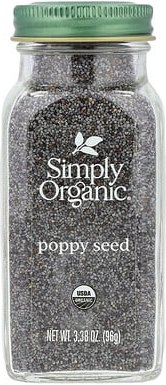 Simply Organic, Mohn, 96 g (3,38 oz.)