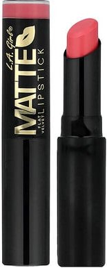 L.A. Girl, Matte Flat Velvet Lipstick, matter, flacher Samt-Lippenstift, GLC813 Hush, 3 g (0,1 oz.)