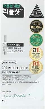VT Cosmetics, 300 Reedle Shot®, Focus Skin Care, 10er-Pack, (2 ml) pro Stück