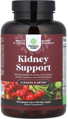 Nature's Craft, Kidney Support, Unterstützung der Nieren, 120 Kapseln