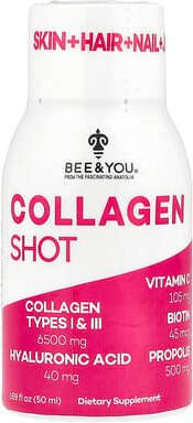 Bee & You, Collagen Shot, Kollagen, 50 ml (1,69 fl. oz.)