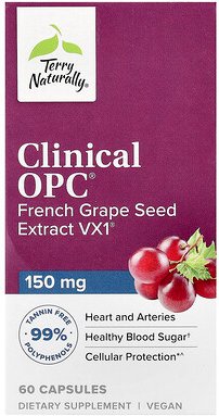 Terry Naturally, Clinical OPC®, 150 mg, 60 Kapseln