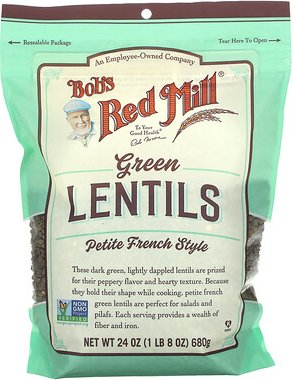 Bob's Red Mill, Grüne Linsen, Petite French Style, 680 g (1 lb. und 8 oz.)