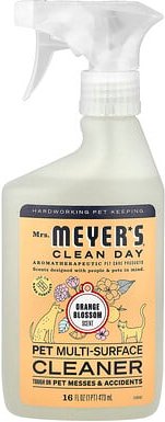 Mrs. Meyers Clean Day, Pet Multi-Surface Cleaner, Reiniger für mehrere Oberflächen für Haustiere, Orangenblüte, 473 ml (...