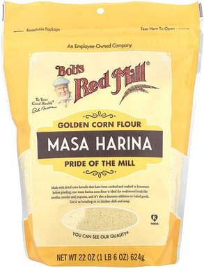 Bob's Red Mill, Goldenes Maismehl, Masa Harina, 624 g (22 oz.)