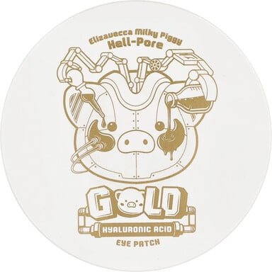 Elizavecca, Milky Piggy, Hell-Pore Hyaluronic Acid Eye Patch, hellporige Hyaluronsäure-Augenpads, 60 Stück, 90 g (3,17 o...