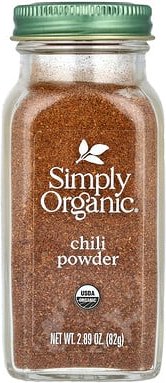 Simply Organic, Chilipulver, 2,89 oz (82 g)