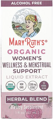 Thumbnail - MaryRuth's, Organic Women‘s Wellness & Menstrual Support Liquid Extract, flüssiges Extrakt zur Unterstützung des Wohlbef...