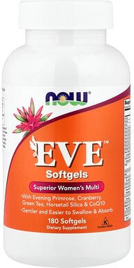 NOW Foods, EVE™, Superior Women's Multivitamin, hochwertiges Multivitamin für Frauen, 180 Weichkapseln