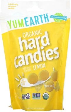 YumEarth, Bio-Lutschbonbons, Cheeky Lemon (Zitrone), 3,3 oz (93,6 g)