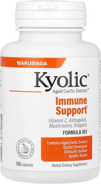 Thumbnail - Kyolic, Aged Garlic Extract™, Unterstützung des Immunsystems, Formel 103, 100 Kapseln