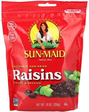 Sun-Maid, California Sun-Dried Raisins, sonnengetrocknete California-Rosinen, 284 g (10 oz.)