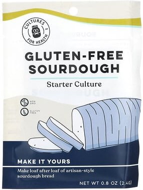 Cultures for Health, Glutenfreier Sauerteig, 2,4 g (0,8 oz.)