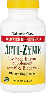 NaturesPlus, Acti-Zyme, 180 vegane Kapseln