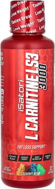 Thumbnail - Isatori, L-Carnitine LS3 3000, L-Carnitin LS3 3000, Gummibärchen, 3.000 mg, 480 ml (16 fl. oz.)