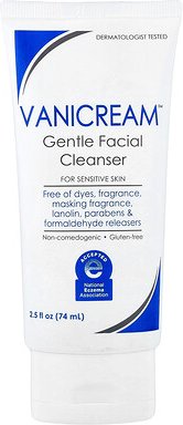 Vanicream, Sanfter Gesichtsreiniger, für empfindliche Haut, ohne Duftstoffe, 74 ml (2,5 fl. oz.)