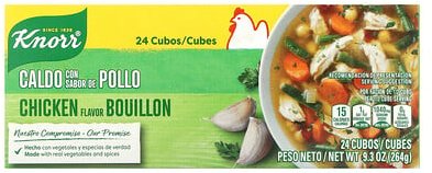 Knorr, Bouillon mit Hühnergeschmack, 24 Würfel, 264 g (9,3 oz.)