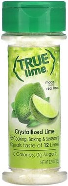 True Citrus, True Lime, Crystallized Lime, 65 g (2,29 oz.)