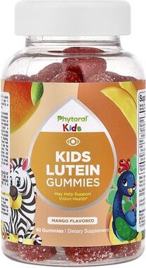 Phytoral, Kids, Lutein Gummies, Lutein-Fruchtgummis, Mango, 60 Fruchtgummis