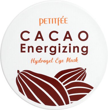 Petitfee, Cacao Energizing Hydrogel Eye Mask, belebende Hydrogel-Augenmaske mit Kakao, 60 Pads, 84 g (2,96 oz.)
