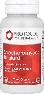Thumbnail - Protocol for Life Balance, Saccharomyces boulardii, 60 pflanzliche Kapseln (500 mg pro Kapsel)