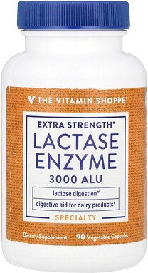 Thumbnail - The Vitamin Shoppe, Lactase Enzyme, Lactase-Enzym, 3.000 ALU, 90 pflanzliche Kapseln