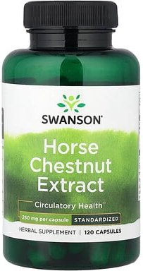Thumbnail - Swanson, Rosskastanienextrakt, 250 mg, 120 Kapseln