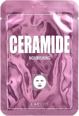 Lapcos, Derma Beauty Mask, Ceramid-Maske, 1 Tuchmaske, 25 ml (0,84 fl. oz.)