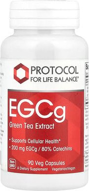 Protocol for Life Balance, EGCG Grüntee-Extrakt, 90 pflanzliche Kapseln