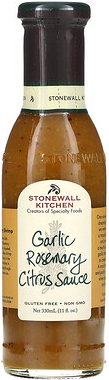 Stonewall Kitchen, Garlic Rosemary Citrus Sauce, Knoblauch-Rosmarin-Zitrus-Sauce, 330 ml (11 fl. oz.)