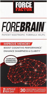 Force Factor, Forebrain, 30 Kapseln