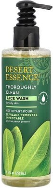 Desert Essence, Thoroughly Clean Face Wash, gründlicher Gesichtsreiniger, für fettige Haut, 250 ml (8,5 fl. oz.)