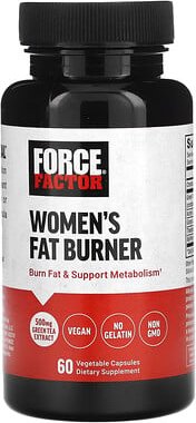 Force Factor, Fatburner für Frauen, 60 pflanzliche Kapseln