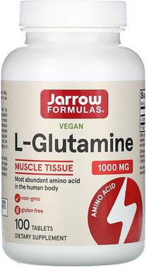 Thumbnail - Jarrow Formulas, L-Glutamine, L-Glutamin, 1.000 mg, 100 Tabletten