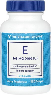 The Vitamin Shoppe, Vitamin E, 268 mg (400 IU), 120 Weichkapseln