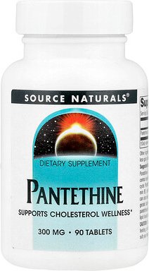Source Naturals, Pantethine, Pantethin, 300 mg, 90 Tabletten