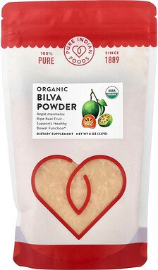 Pure Indian Foods, Organic Bilva Powder, Bio-Bilvapulver, 227 g (8 oz.)