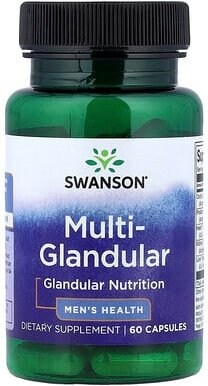 Swanson, Multi-Drüsen, Männergesundheit, 60 Kapseln