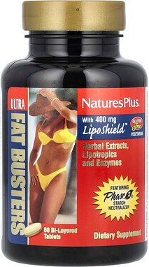 Thumbnail - NaturesPlus, Ultra Fat Busters, 60 doppelschichtige Tabletten