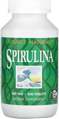 Source Naturals, Spirulina, 500 Tabletten