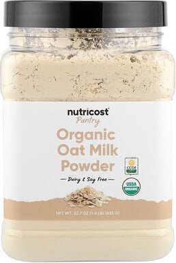 Thumbnail - Nutricost, Pantry, Organic Oat Milk Powder, Bio-Hafermilchpulver, 635 g (22,7 oz.)