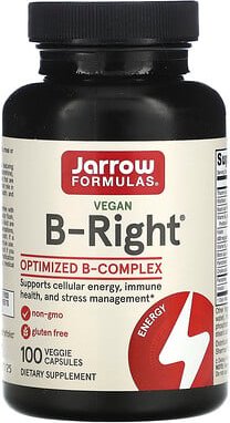 Thumbnail - Jarrow Formulas, B-Right, 100 pflanzliche Kapseln