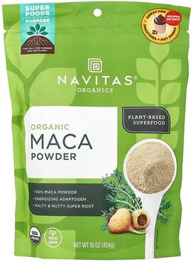 Navitas Organics, Organic Maca Powder, Bio-Maca-Pulver, 454 g (16 oz.)