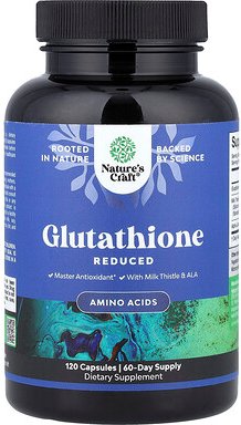 Nature's Craft, Glutathione, Glutathion, 120 Kapseln