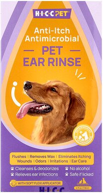 HICC Pet, Pet Ear Rinse, Ohrenspülung für Hunde und Katzen, 118 ml (4 fl. oz.)