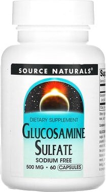Source Naturals, Glucosaminsulfat, 500 mg, 60 Kapseln