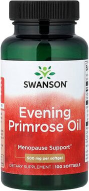 Swanson, Nachtkerzenöl, 500 mg, 100 Weichkapseln