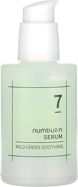 Numbuzin, No.7 Mild Green Soothing Serum, beruhigendes Serum, 50 ml (1,69 oz.)