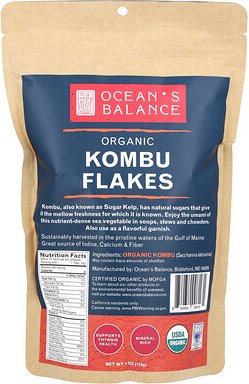 Ocean's Balance, Bio-Kombu-Flocken, 113 g (4 oz.)
